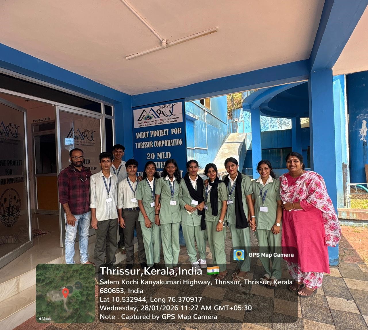 Industrial Visit - Water Authority , Peechi